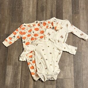 9-12M Thanksgiving 3 Piece Bundle by Carters